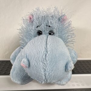 Ganz Webkinz - HM009 - Blue Hippo Plush - Beanbag - No Code